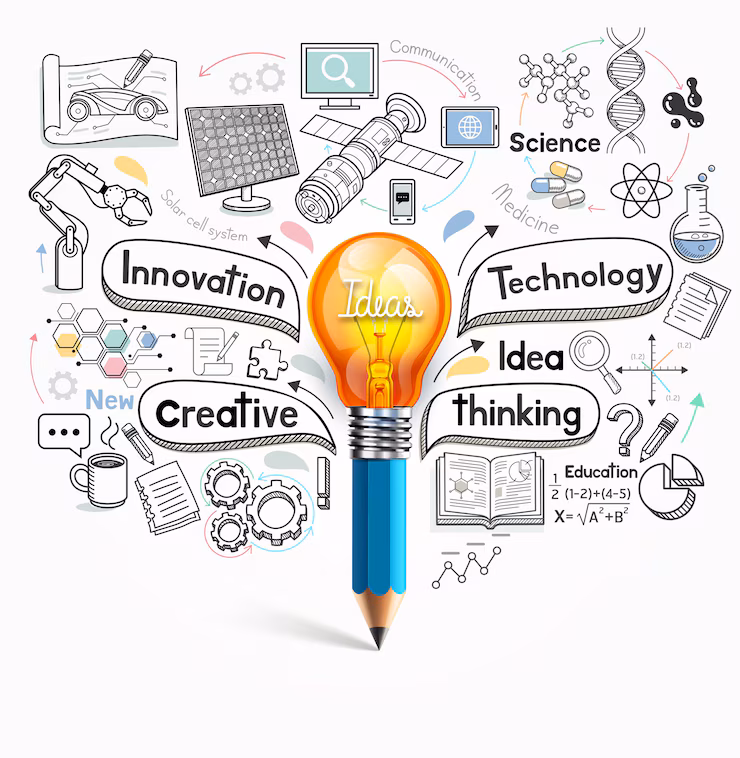 Digital marketing student working